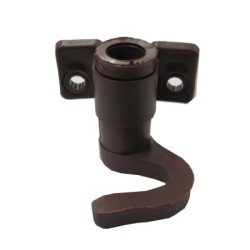 Gancho Varilla Falleba Superior Marrón