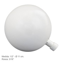 Boya Plastico 1/2 x11 Ø cm. Rosca 3/16