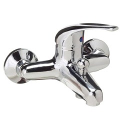 Monomando Baño / Ducha Con Cartucho Cerámico Diámetro 40 mm.