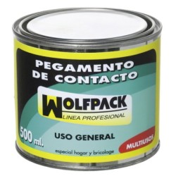Pegamento Contacto WOLFPACK 500 ml.