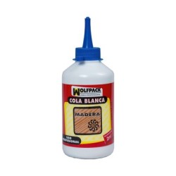 Cola Blanca WOLFPACK 250 gramos Biberón
