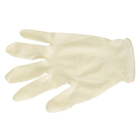 Guantes Desechables Látex Talla 8 L Caja 100 Unidades