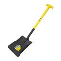 Pala cuadrada con mango de fibra muleta nº 3