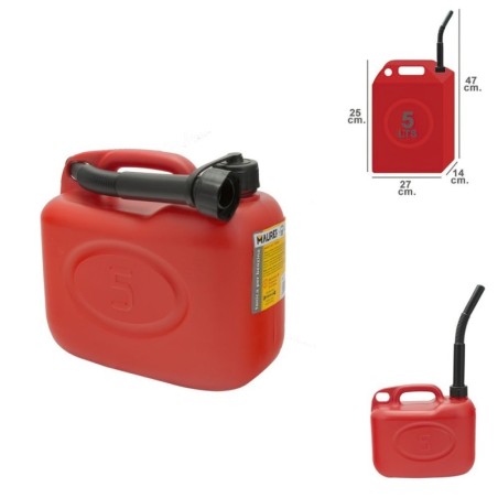 Bidón Gasolina 5 Litros Homologado