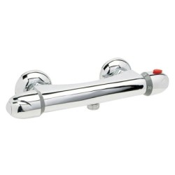 Monomando "Línea Flow" Ducha Termostático Con Cartucho Cerámico Diámetro 40 mm.