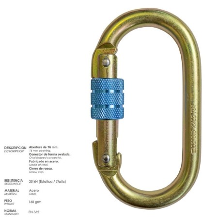 Arnés Anticaídas Kit Seguridad N.º 1 (4 piezas) EN361