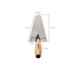 Paleta WOLFPACK Mango Madera 344 / 165 mm.