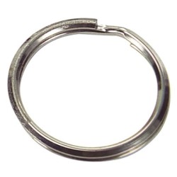Anilla Llavero niquelada 1,4x16x12 mm. (Bolsa 1000 unidades)
