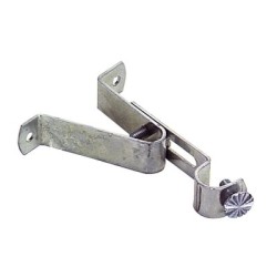 Soporte Barra 12 mm. Diámetro Cromo Frontal Extensible