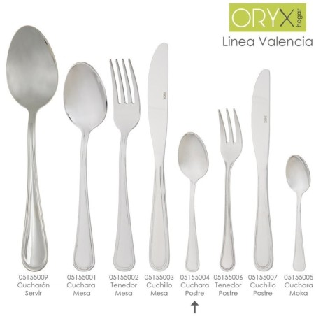 Cuchara Café© Y Postre Valencia 138 mm. Caja 12 unidades