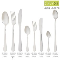 Tenedor Mesa Murano 201 mm. Caja 12 unidades