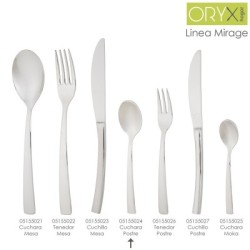 Cuchara Café© Y Postre Mirage 135 mm. Caja 12 unidades