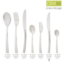 Cuchillo Postre Mirage 199 mm. Caja 12 unidades