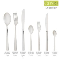 Cuchillo Mesa Flair 213 mm. Caja 12 unidades