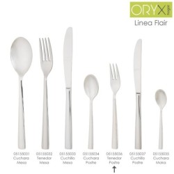 Tenedor Postre Flair 159 mm. Caja 12 unidades