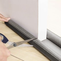 Burlete Puerta Espuma Gris Bajo puerta 95 cm.