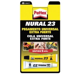 Nural- 23 Transparente (Juego 2 Tubos 22 cmÂ³.)