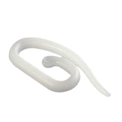 Gancho Cortina Fruncido Plástico 27 mm. Caja 1000 Unidades