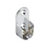 Soporte Lateral Oval Para Tubo Diámetro 16 mm. Cromado
