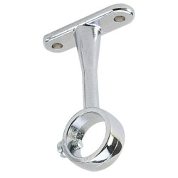 Soporte Central Redondo Para Tubo Diámetro16 Cromado