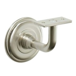 Soporte Pasamanos Oryx niquelado Mate