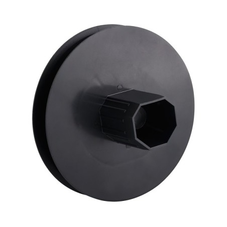 Disco Persiana Plástico Espiga Metálica 120x40 mm. Cinta 14 mm.