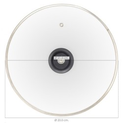 Tapadera de Cristal para Sartén 22cm
