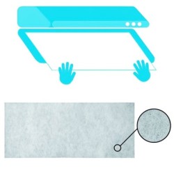 Filtro Campana Extractora 45x95 cm. 150 gr/m2