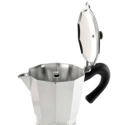 Cafetera Inducción Aluminio 12 Tazas (600 Ml.)