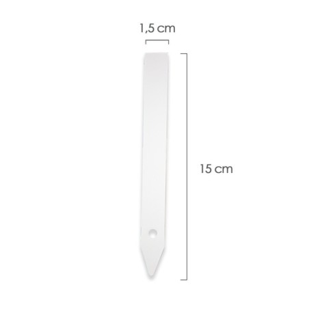 Etiqueta Marcadora Plástico Para plantas Bolsa 250 Unidades