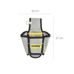 Funda Bolsa Porta Herramientas Para Cinturón Con 4 Bolsillos. Portaherramientas Electricista Multibolsillos Poliéster