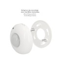 Detector De Movimiento Por Infrarrojos Con Sensor Crepuscular 360º. Ajustable