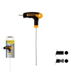 Llave Allen Con Bola Mango Bimaterial "Soft Touch" Forma T 2,0 mm. Acero Cromo Vanadio, Destornillador Allen, llave hexagonal
