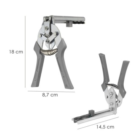 Alicates Para Mallas / Enrejados / Cercas con Cargador de 50 Grapas