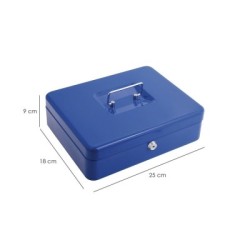 Caja Caudales WOLFPACK Pintada N.º 3 250x180 mm. Con Bandeja Interior