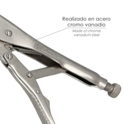 Mordaza WOLFPACK Poligrip Curva 25x250 mm.