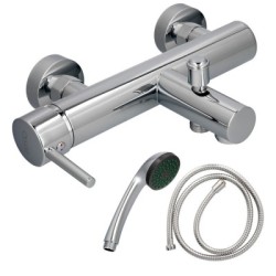 Monomando Bañera / Ducha "Dresde" Grifo Baño, Grifo Encimera, Grifo Cocina, Grifo Mezclador. Cartucho Cerámico Diámetro 35 mm.