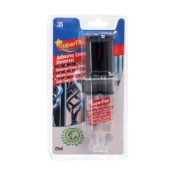 Pegamento Epoxi 2 Componentes (25 Ml.) Pegamento Metal, Cristal, Espejos, Plásticos, Mármol, Embarcaciones, Madera, Piel, etc..