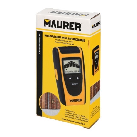 Detector de Materiales en Paredes. Multifuncional Encuentre Metales, Madera, Cables, Tuberías. Pantalla LCD.