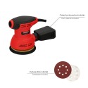 Lijadora WOLFPACK Orbital 240 Watt. Lijadora Multifunción. Decapado, Lijado, Eliminar Oxido, Disco Diámetro 125 mm.