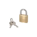 Candado Latón Arco Normal 20 mm. Serie Target. Arco Endurecido. Candado Maletas, Candado Taquillas, Candado Puertas
