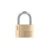 Candado Latón Arco Normal 40 mm. Serie Target. Arco Endurecido. Candado Maletas, Candado Taquillas, Candado Puertas