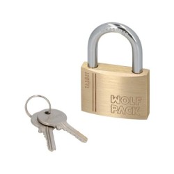 Candado Latón Arco Normal 50 mm. Serie Target. Arco Endurecido. Candado Maletas, Candado Taquillas, Candado Puertas