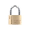 Candado Latón Arco Normal 60 mm. Serie Target. Arco Endurecido. Candado Maletas, Candado Taquillas, Candado Puertas