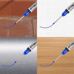 Rotulador Marcador Punta Larga Azul, Marcador Agujeros Profundos, Marcador Zonas Difícil Acceso, Trazador, Rotulador Obras,