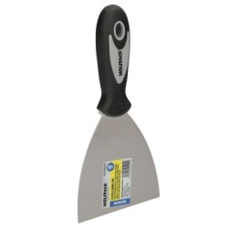 Espátula Mango Gummy Grip Hoja 100 mm. Espátula Yeso, Espátula Pintor, Espátula Masillas, Espátula Pladur, etc..