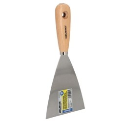 Espátula Mango Madera Hoja Acero 100 mm. Espátula Yeso, Espátula Pintor, Espátula Masillas, Espátula Pladur, etc..