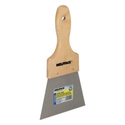 Espátula Techos Mango Madera Hoja Acero 90 x 120 mm. Espátula Yeso, Espátula Pintor, Espátula Masillas, Espátula Pladur, etc..
