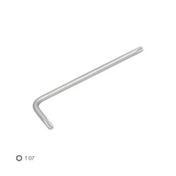 Llave Torx Estándar Acero Cromo Vanadio Profesional T07 mm. Llave Estrella, Llave Allen Estrella