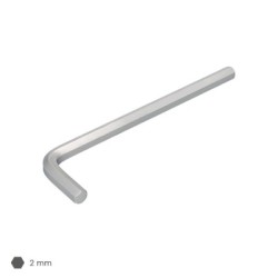 Llave Allen Larga Acero Cromo Vanadio Profesional 2,0 mm. Llave Hexagonal, Llave Allen Taller Mecánica, Llave Allen Bricolaje